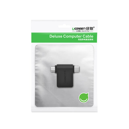 OTG microUSB / USB-C - USB-A UGREEN U30453, Schwarz