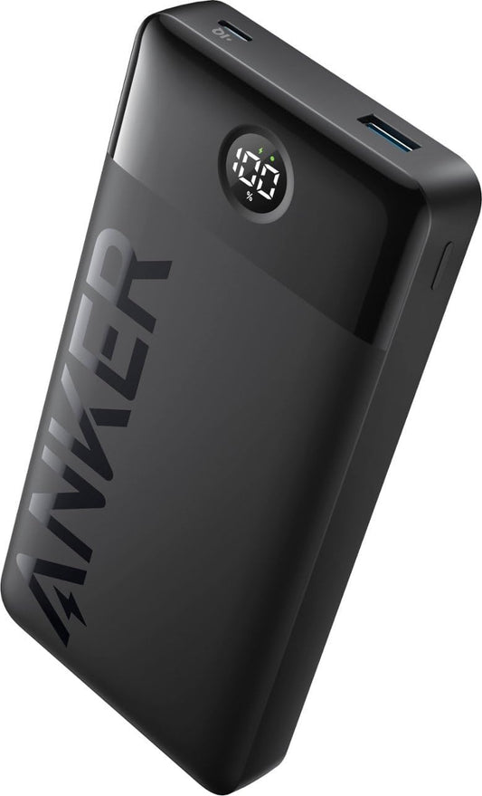 Anker PowerCore 326 Externer Akku, 20000mAh, 15W, 1 x USB-A - 1 x USB-C, Schwarz A1367G11 