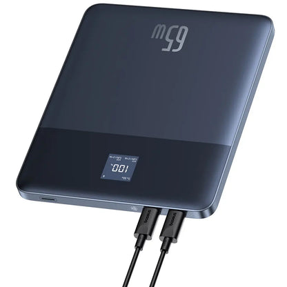 Baseus Blade 2 External Battery, 12000mAh, 65W, PD, 2 x USB-C, Blue P10063801323-00 