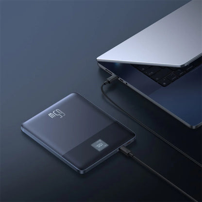 Baseus Blade 2 External Battery, 12000mAh, 65W, PD, 2 x USB-C, Blue P10063801323-00 