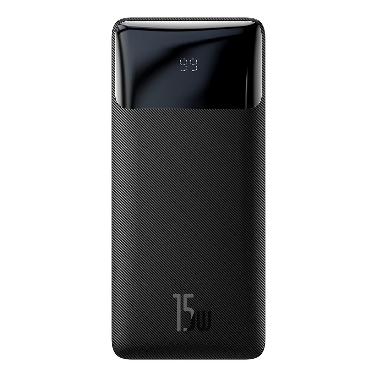 Baseus Bipow Externer Akku, 10000mAh, 15W, 1 x USB-C - 2 x USB-A, Schwarz PPBD050001 