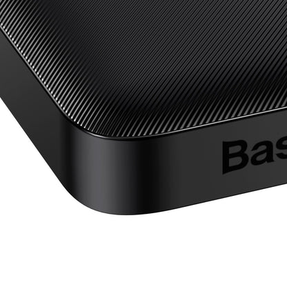 Baseus Bipow Externer Akku, 10000mAh, 15W, 1 x USB-C - 2 x USB-A, Schwarz PPBD050001 