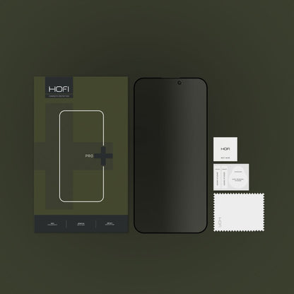 Protection d'écran HOFI PRO+ pour Apple iPhone 15 Pro Max, verre de protection, pleine colle 