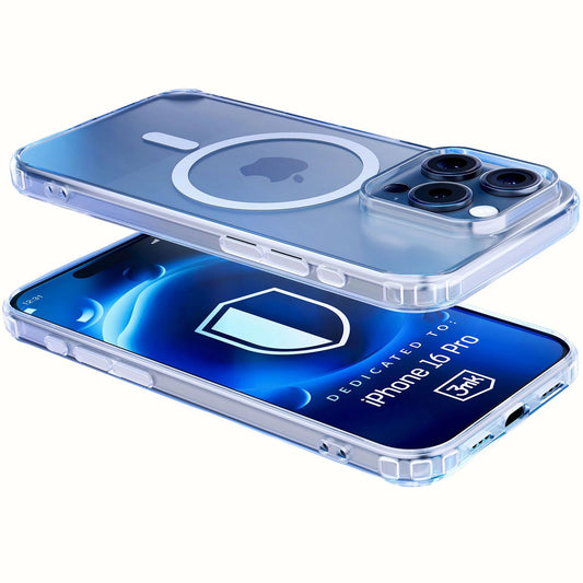 MagSafe Case for Apple iPhone 16 Pro Max, 3MK, MagCase, MagCase, Clear 