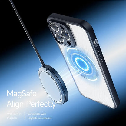 MagSafe Tasche für Apple iPhone 14 Pro Max, DUX DUCIS, Aimo Mag, Schwarz 
