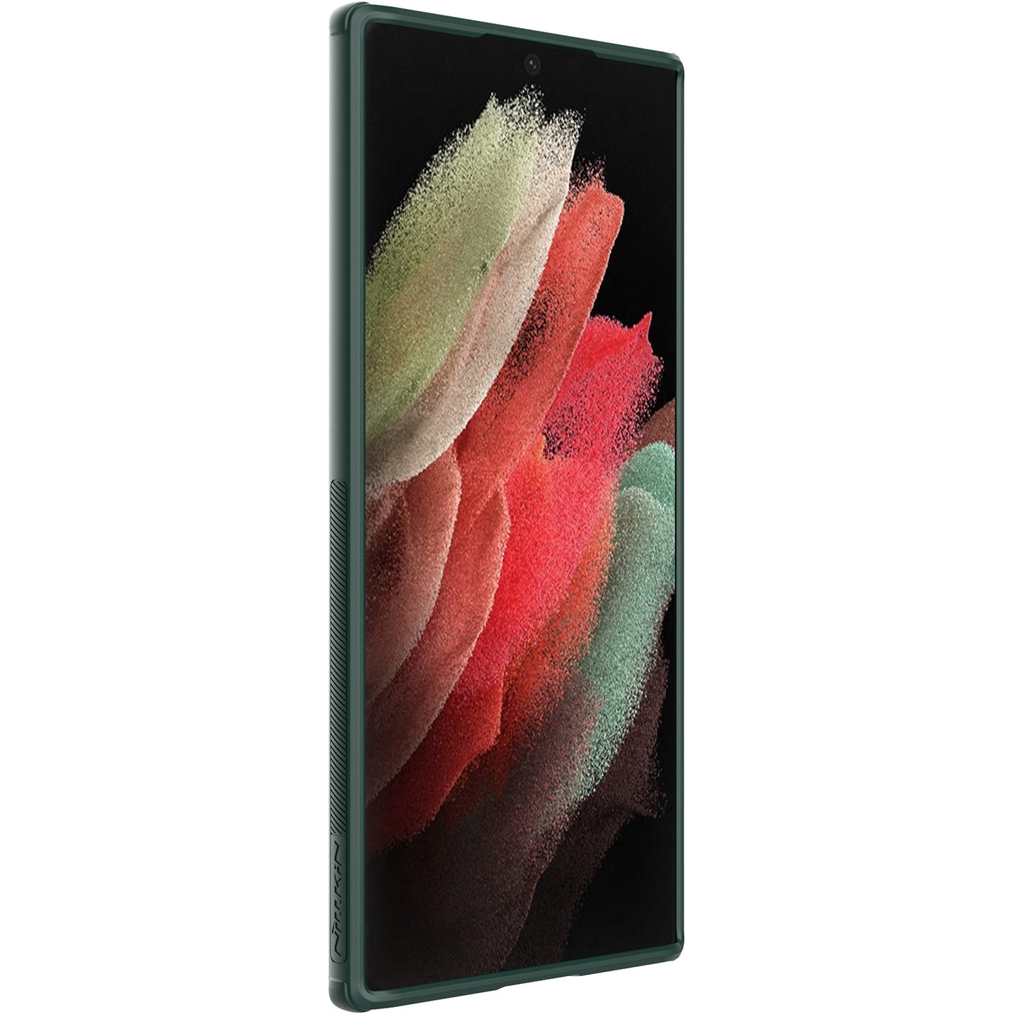 Case for Samsung Galaxy S22 Ultra 5G S908, Nillkin, Textured S, Green 