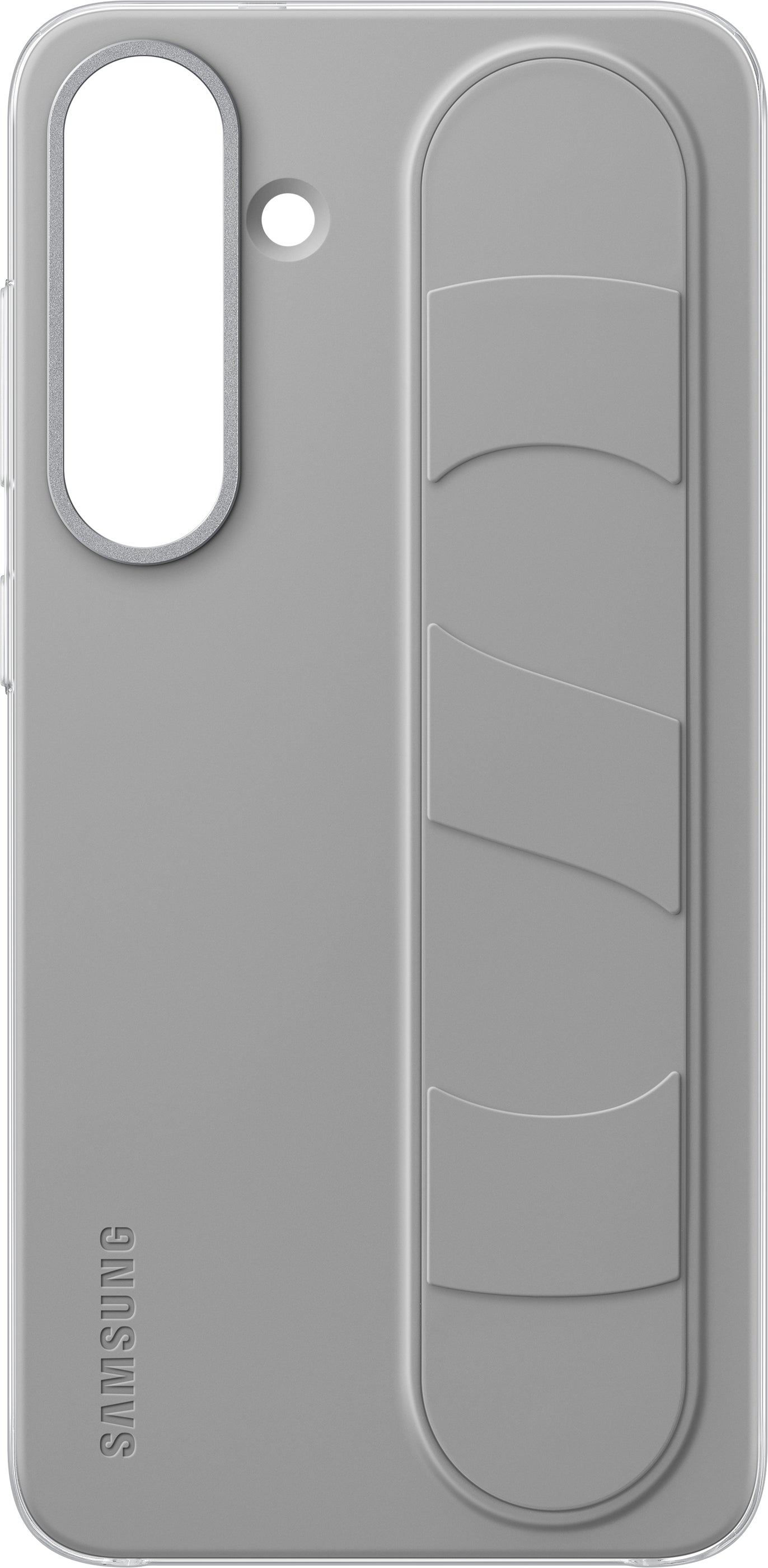 Hülle für Samsung Galaxy S25+ S936, Standing Grip, Grau EF-GS936CJEGWW