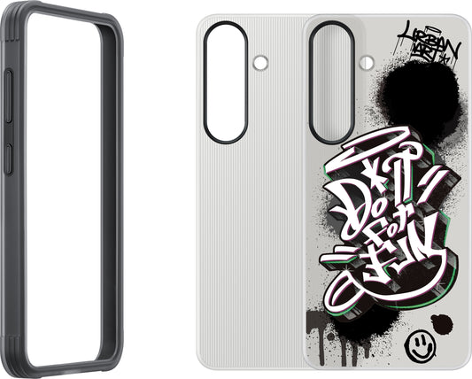 Hoes voor Samsung Galaxy S25 S931, FlipSuit Rugged Case, Zwart EF-JS931CBEGWW