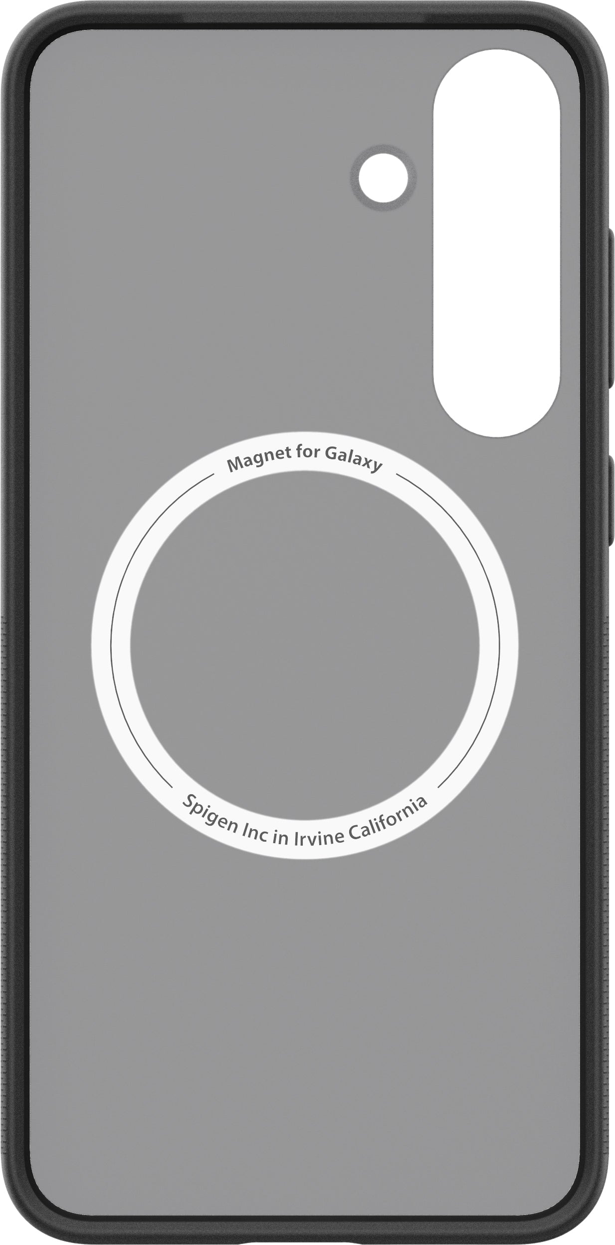 Hoes voor Samsung Galaxy S25+ S936, Spigen Capella Magnet, Zwart GP-FPS936PGBJW