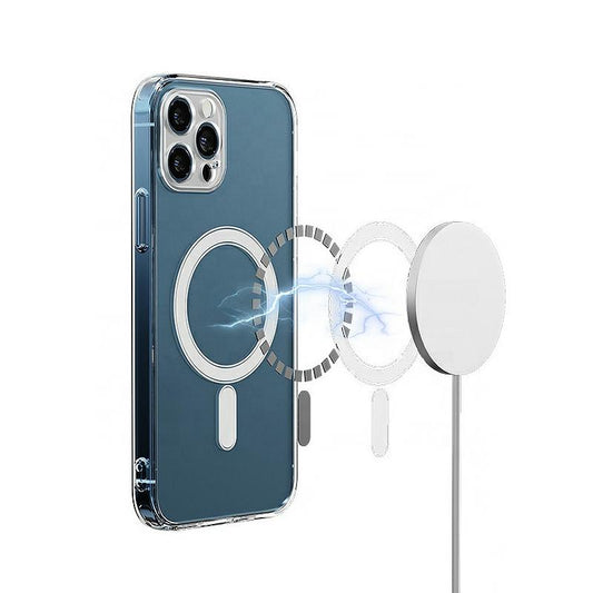 MagSafe Hülle für Apple iPhone 13, OEM, stoßfest, transparent
