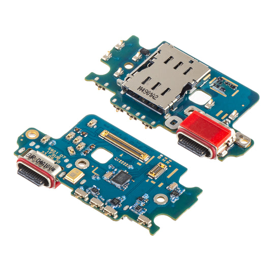 Platine mit Ladeanschluss - Mikrofon - SIM-Leser-Modul Samsung Galaxy S24 S921, Service Pack GH96-16507A 