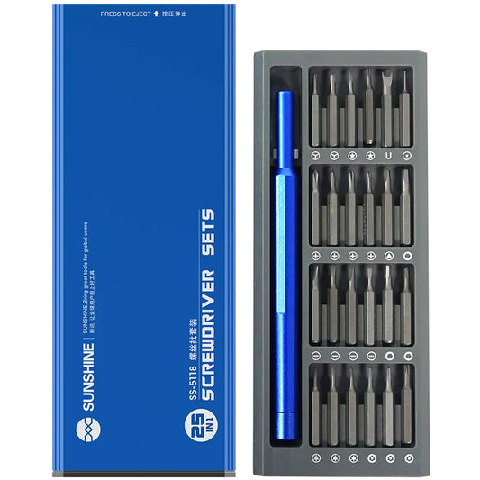 Sunshine-Schraubendreher SS-5118, 25in1 